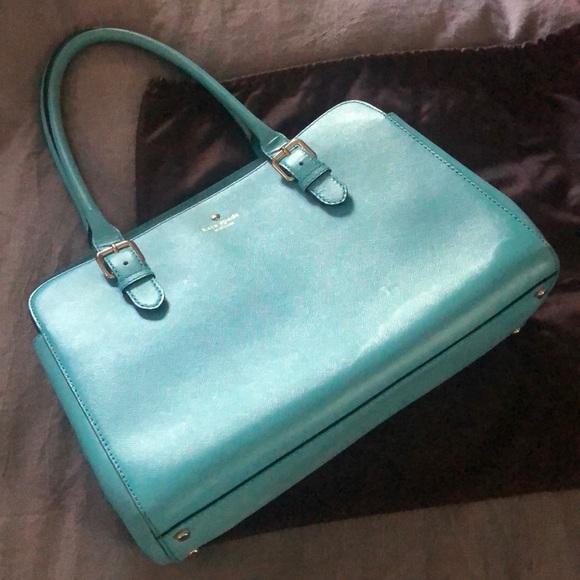 Kate Spade Teal Shoulder Bag - Picture 1 of 4